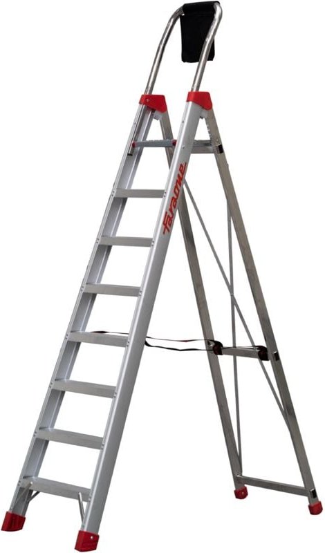 Lady8 Leiter, Aluminium Professional 8 Stufen - Dr Lady8