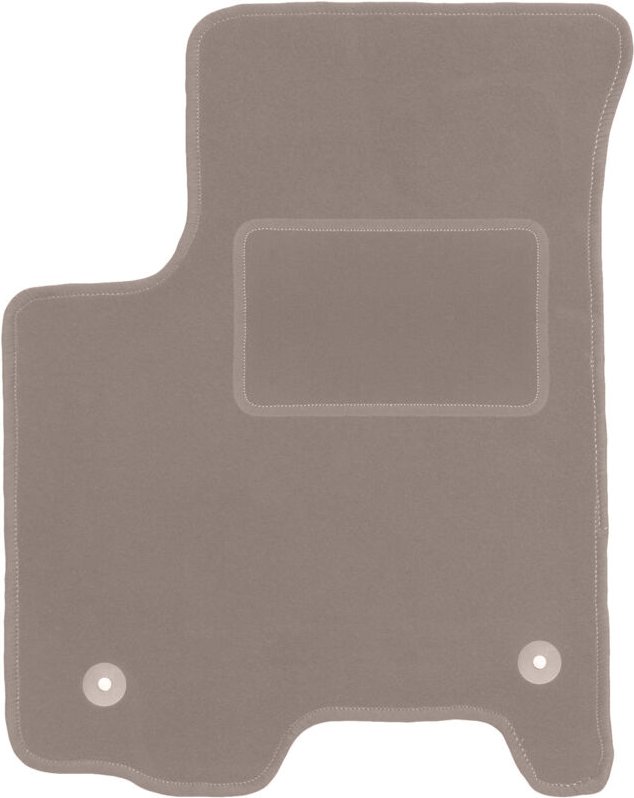 Beige Fahrermatte für: Daewoo Kalos Schrägheck, Limousine (2002-2011)