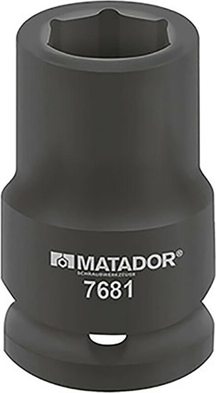 Matador - Kraft-Steckschlüssel-Einsatz, 6-kt., l, 25 mm (1'): 50x100 m