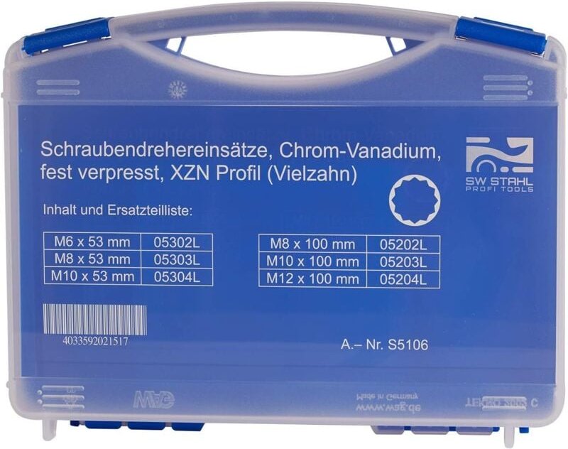 SW-Stahl S5106-KOFFER bedruckter Koffer für S5106