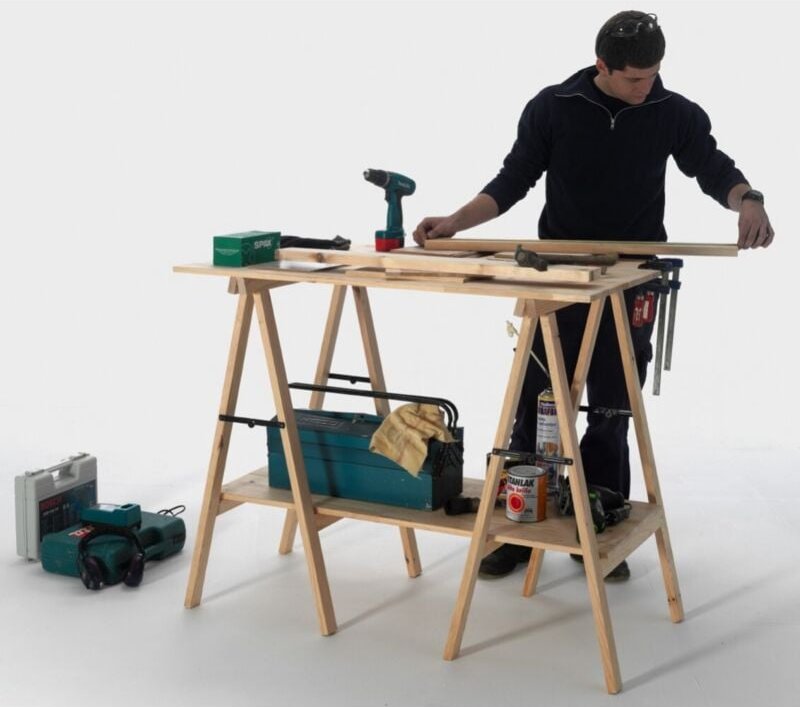 Kiefernbock 1 m, H.100 x B.73,5 cm ASTIGARRAGA