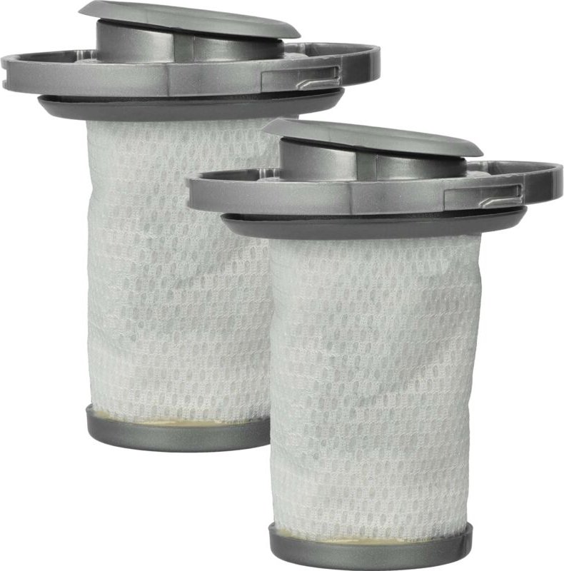 vhbw 2x Trennfilter kompatibel mit Tefal TY9690, TY9688, TY9679, TY9677 Staubsauger - Ersatz-Filter, Abwaschbar Grau Wei...
