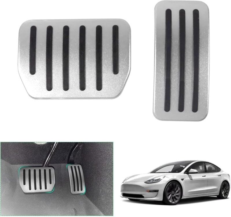 Anwendbares Tesla Model Y Juniper 2025 2026/ Model 3 2022-2025 2026 Gas- und Bremspedale, Model 3 Highland-Pedalkappen, ...