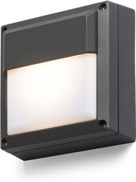 Rendl Light - Deckenleuchte delta 145 Wandleuchte grau anthrazit 230V GX53 9W IP54