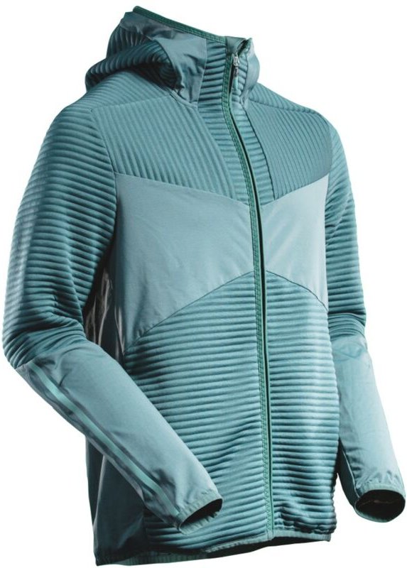 Mascot - Fleecepullover, Kapuze, Reißverschluss 22603 Gr. 3XL, helles Waldgrün