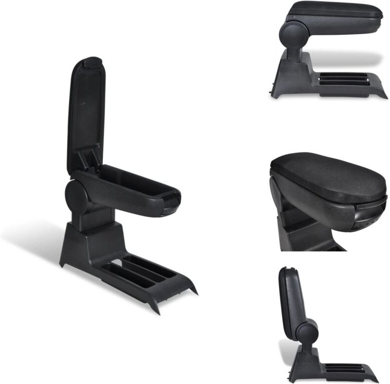 Kfz-Sitze - Living Auto-Armlehne für vw polo 9N 9N2 9N3 (2001-2009) vw cross polo - Schwarz