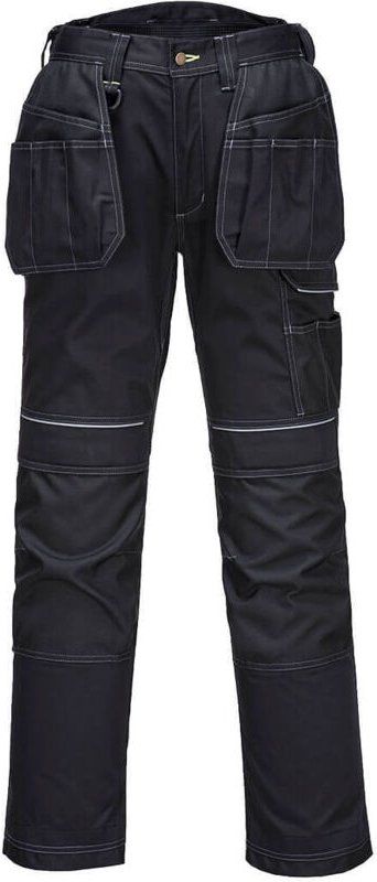 Winter-Holsterhose PW3 gefüttert Schwarz 2XL - DE(54) - UK(44)