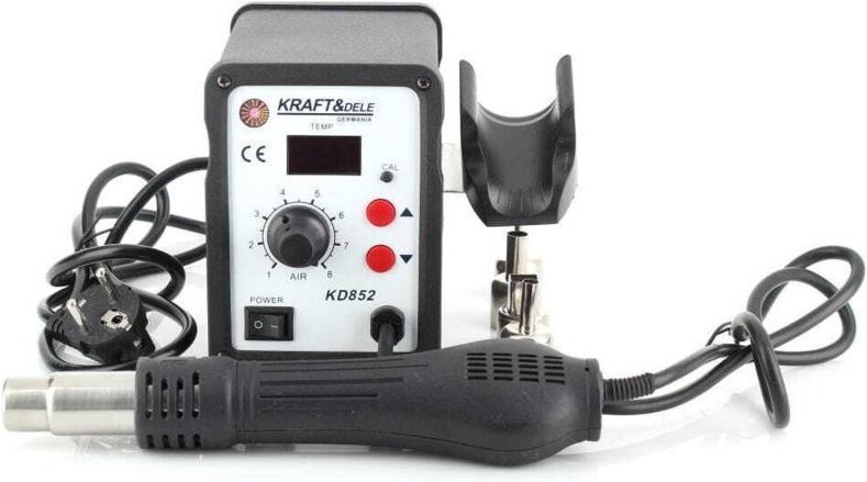 Thumbnail - 2-in-1-Kunststoffschweißgerät mit 4 Düsen KD852