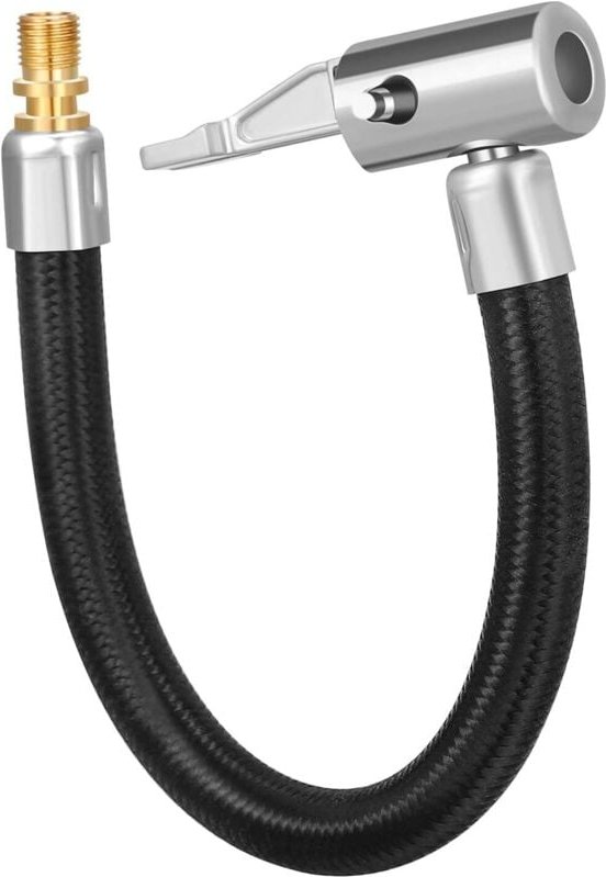 Thumbnail - 20CM Reifenfüller-Verlängerungskabel, Reifenventiladapter, Autopumpenverlängerung, Reifenfüller-Verlängerungsrohr für Au...
