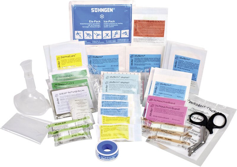 Söhngen 0350021 Nachfüllset für Erste Hilfe Koffer