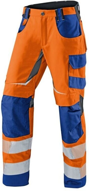 Kübler Sommerhose reflectiq psa 2 warnorange/kbl.blau Gr. 28