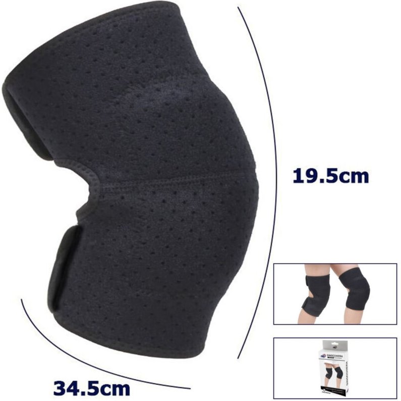 Thumbnail - Trade Shop - paar knieschützer hypoallergen waschbar armschiene für kinder schwarz farbe s -