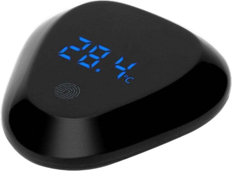 Digitales Aquariumthermometer, kabelloses Touchscreen-Aquariumthermometer, präzises LED-Anzeigethermometer mit Aufkleber...