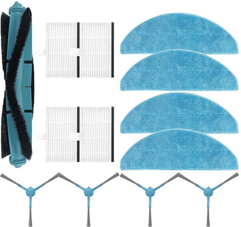 Thumbnail - Für Bluebot Precision Hauptseitenbürste Hepa-Filter Mopptuch
