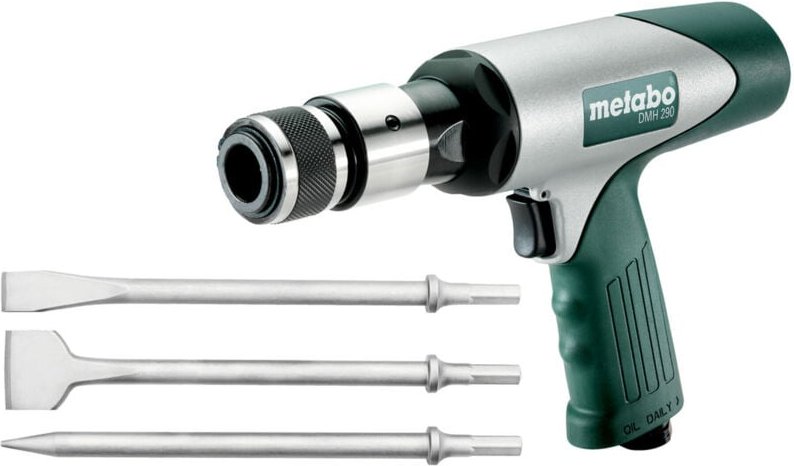 Metabo - Druckluft-Meißelhammer dmh 290 Set, Kunststoffkoffer
