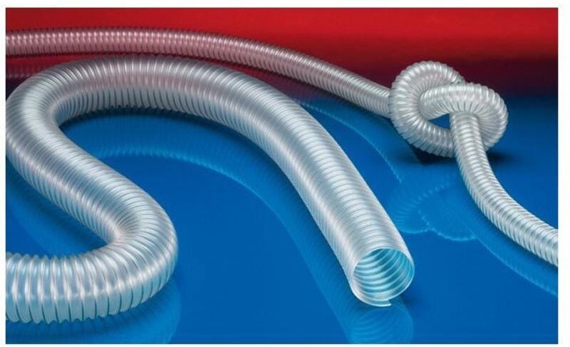 PU-Lebensmittelschlauch Innen-Ø 50-51 mm Außen-Ø 58,00 mm Länge 10 m Wandstärke 4 mm
