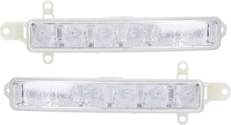 SUNXURY 2 Stück Auto-Tagfahrlichter, 5520280, 6 LEDs, helles Licht, hitzebeständig, Ersatz für Peugeot 301, 308S, 408