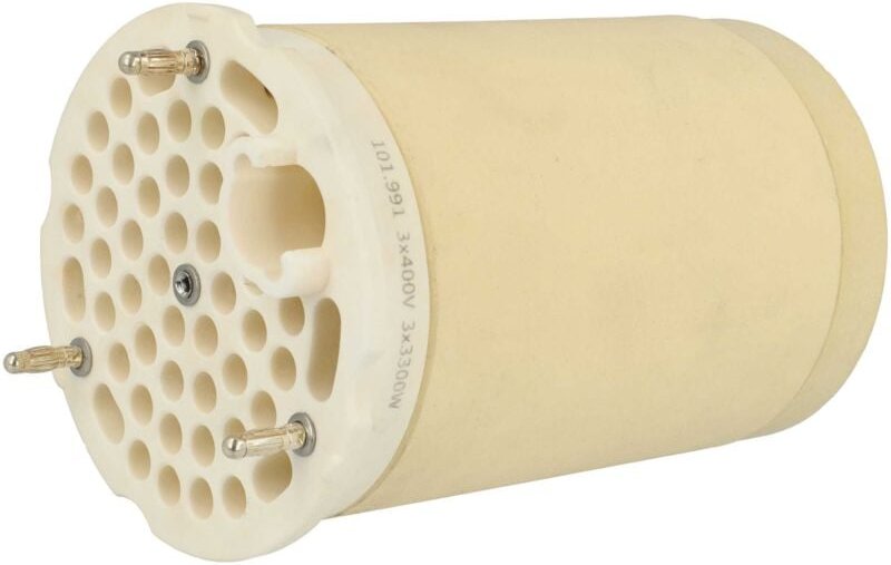 Heizelement Ersatz für Leister 101.991 für Heißluftschweißpistole - 9900 w, Keramik Heizkern, 8,5 x 13,1 cm - Vhbw