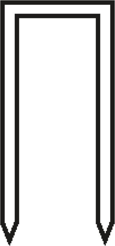 19 mm Klammern (ev 5.000 Stk.) airkraft 2405319