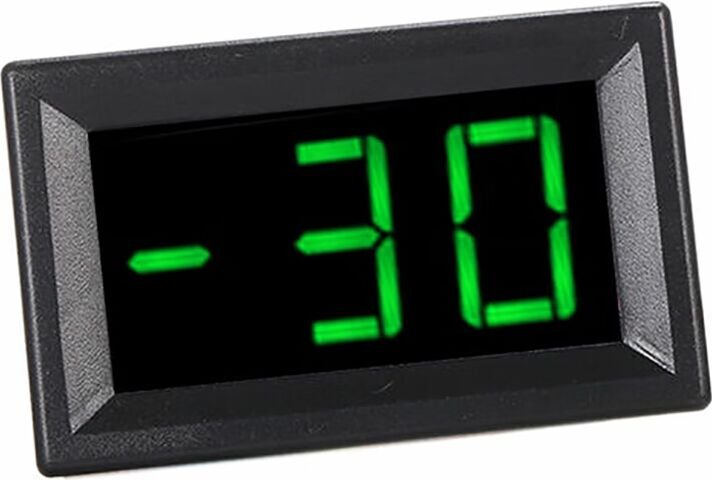 Grünes Hochtemperatur-Digitalthermometer K Typ Thermoelement Industrielles Digitalthermometer - 30 800 Grad