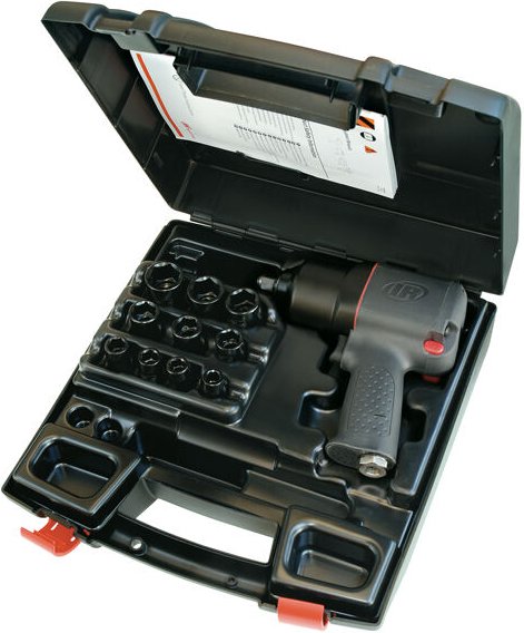 Ingersoll Rand - Druckluft-Schlagschrauber-Set 2130XP-K, 1/2' + 10 Stecknüsse