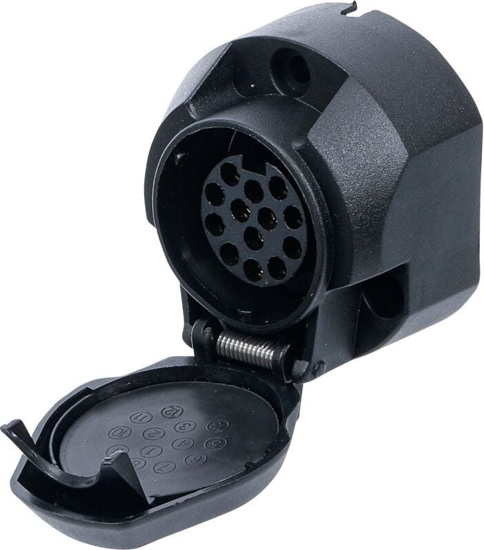 Anhänger-Steckdose / Buchse 13-polig