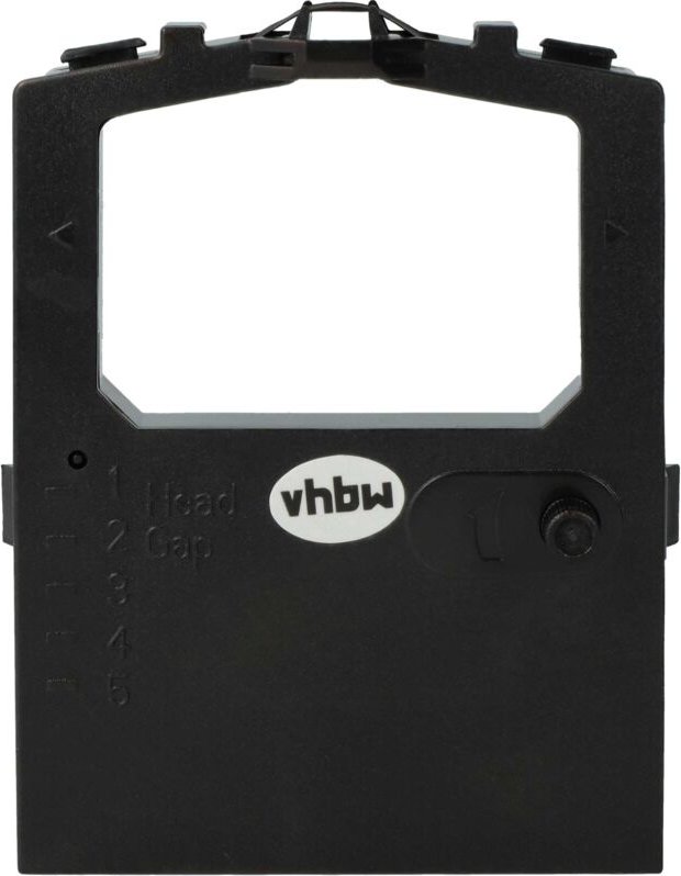 vhbw Farbband Schriftband kompatibel mit OKI Microline ML491, ML720, ML790 Nadeldrucker, Bondrucker - Schwarz