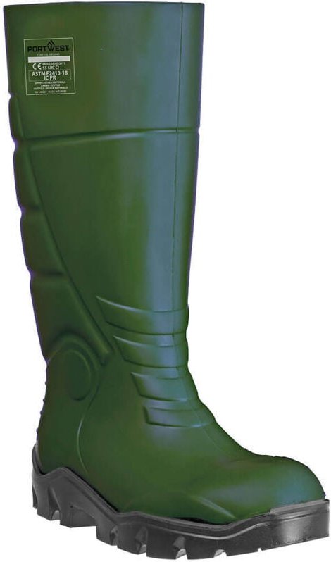 Arbeitsstiefel PU S5 CI FO Grün 40