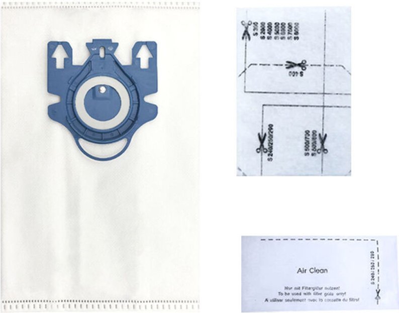 Thumbnail - 8er-Pack Staubsaugerbeutel kompatibel mit Miele gn, 3D Efficiency gn Complete C3/C2, Classic C1, S400i-S456i, S8, S5, S2...