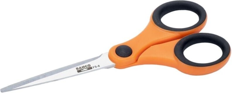 Bahco Mittlere Blumenschere, Grifflöcher mit Soft-Grip Beschichtung 165 mm