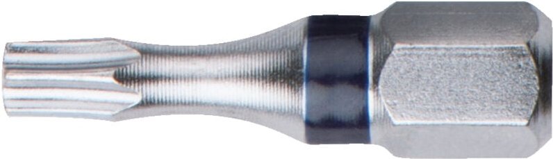 1/4' TORSIONpower bit Torx, 25mm, TB20, mit Bohrung, 5er Pack