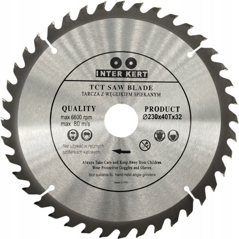 HOLZSCHNEIDBLATT 230 x 32 MM 40T GROSSE KREISSÄGE