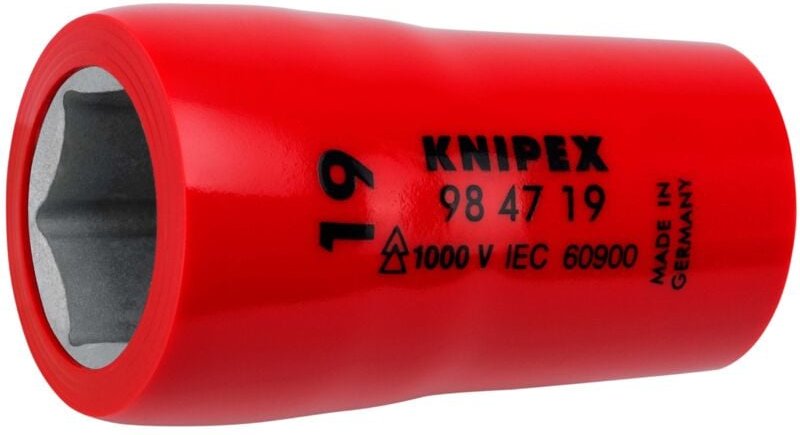 98 47 19 Steckschlüsseleinsatz für Sechskantschrauben mit Innenvierkant 1/2' 54 mm