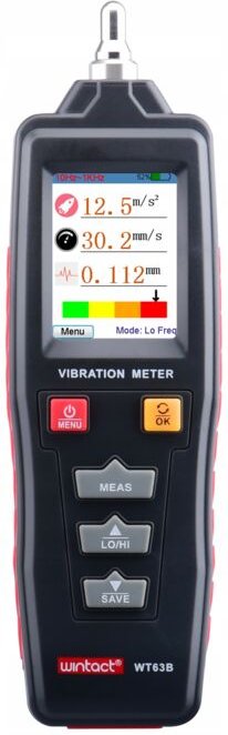 Vibrometer Vibrationsmessgerät Maschinenvibrationsanalysator