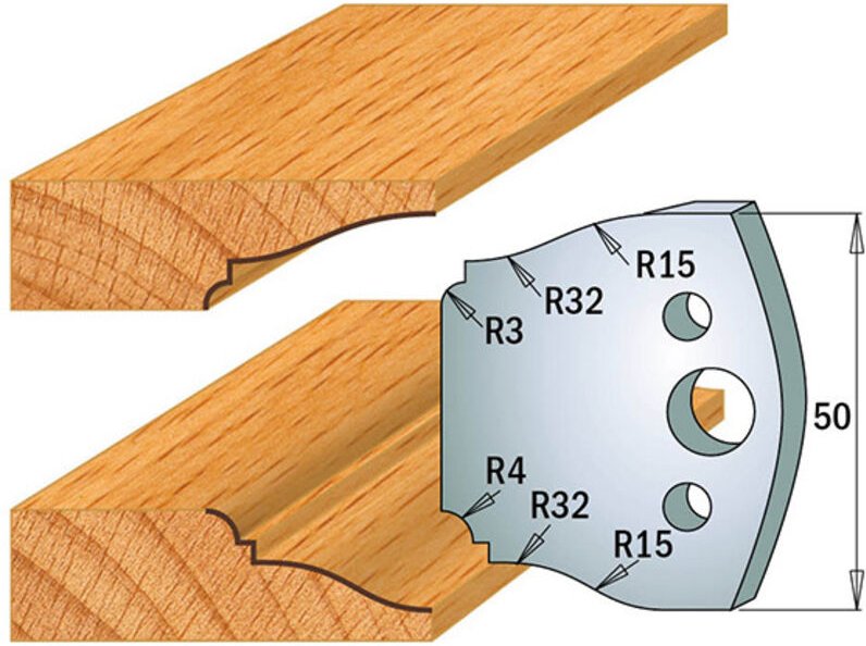 690.568 PAAR SP-MESSER 50x4mm