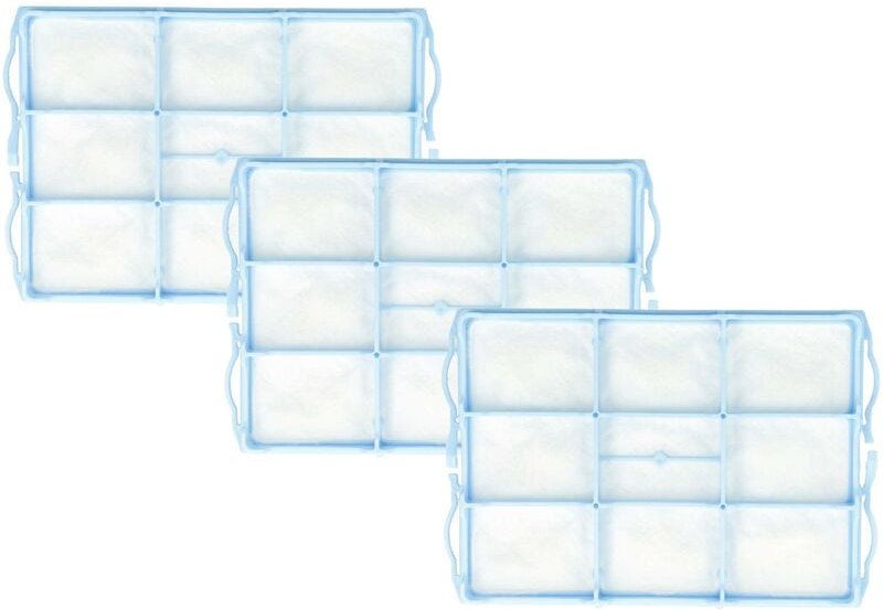 Vhbw - 3x Filter kompatibel mit Siemens VS33A03/02, VS33A03IL/01, VS33A03IL/02, VS33A04/04, VS33A04/08, VS33A13/02, VS32...