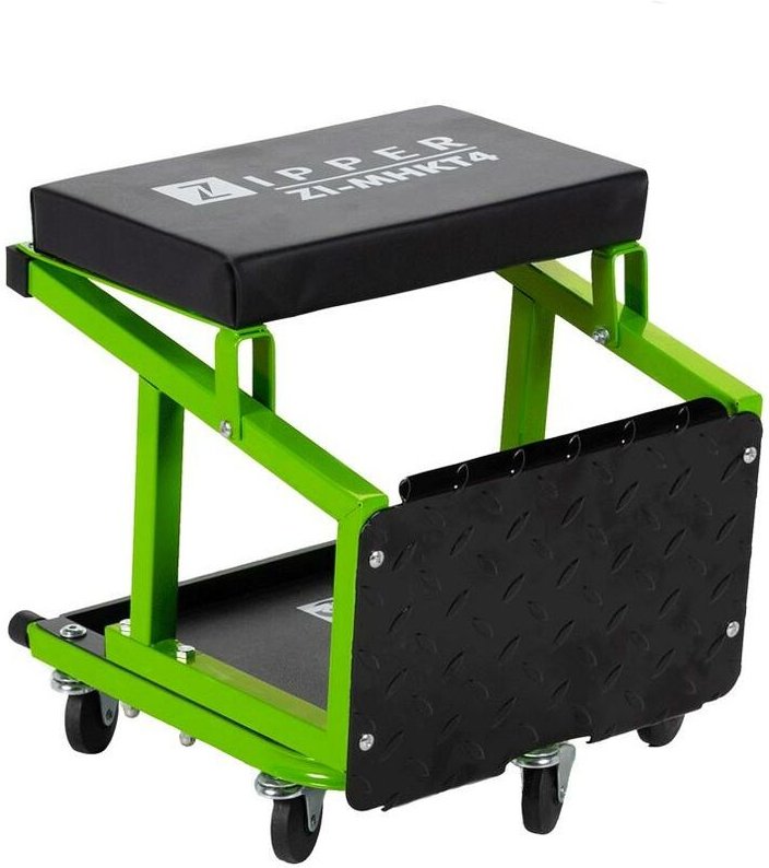 Mobiler montagehocker trittstufenkombi werkstatt rollsitz Zipper ZI-MHKT4