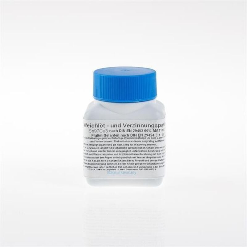 Verzinnungspaste 0,1 kg bleifrei S-Sn97Cu3