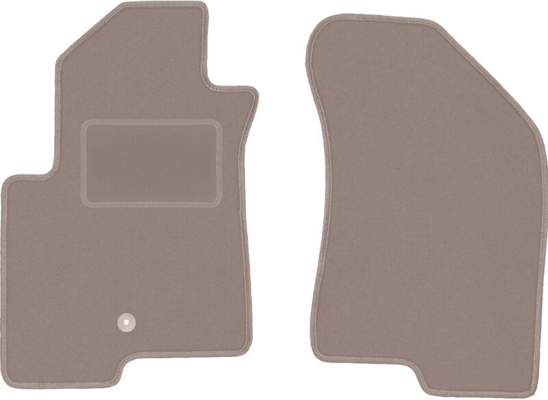 Beige Vordermatten für: Jeep Compass MK49 SUV (2007-2017)
