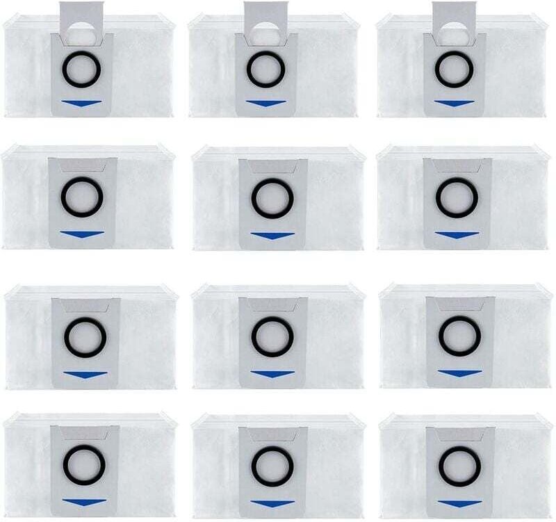 Thumbnail - Lot de 12 Sac d'aspirateur Accessoires pour Ecovacs Deebot X1 Omni / X1 e Omni, Aspirateur Accessoires de Rechange Sac à...