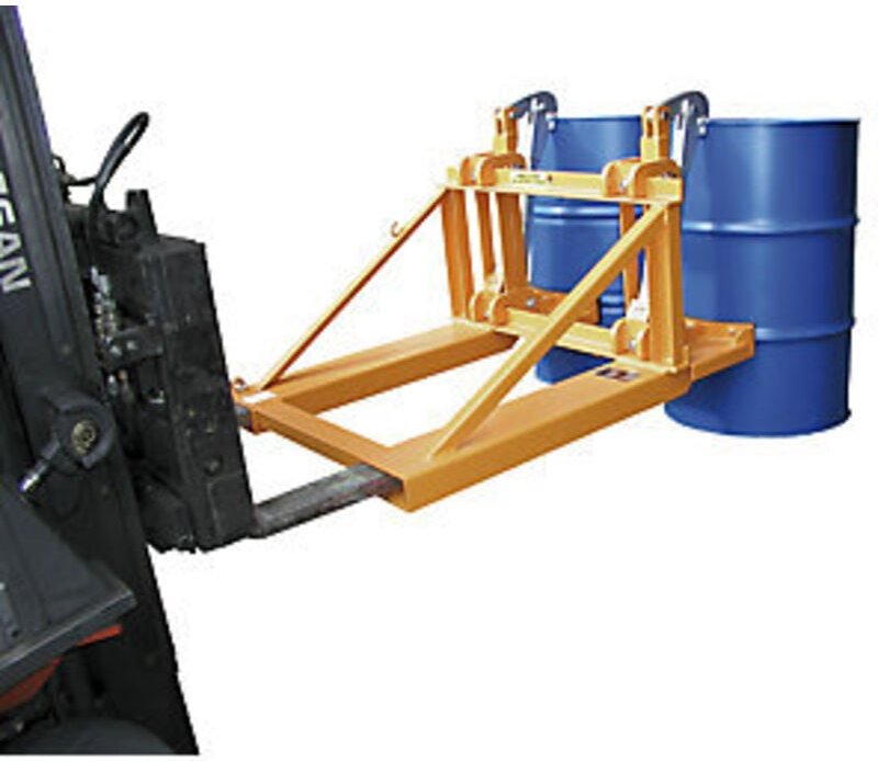 Bauer Fasslifter RS-II/M, lackiert, Gelborange