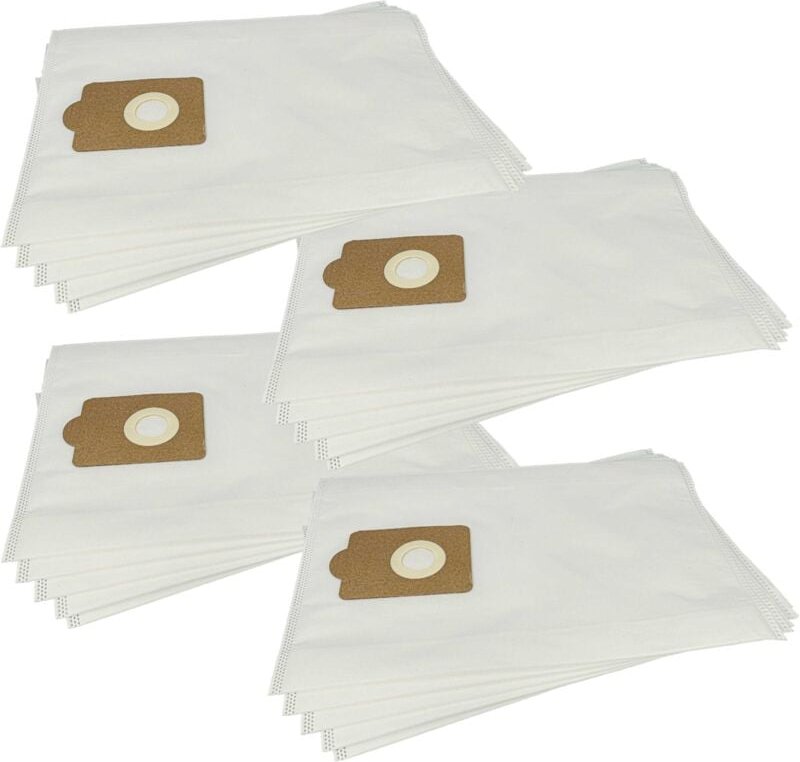 20x Staubbeutel kompatibel mit Fakir/Nilco gs 1700, gs 1725, Phönix Staubsauger - Mikrovlies, 20 l Füllvolumen, 47cm x 3...