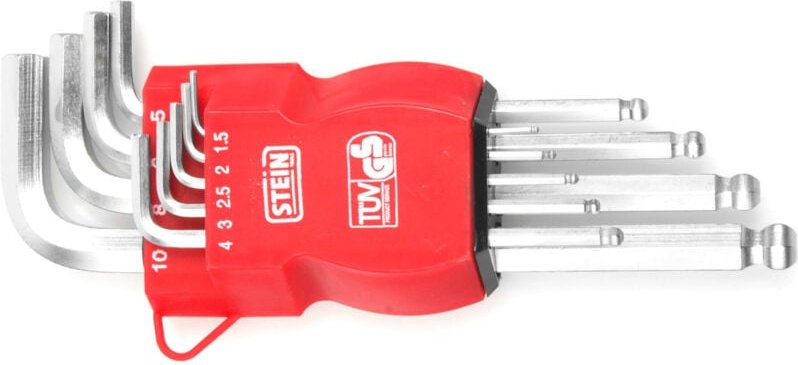 Stein cr-v extra langer Inbusschlüsselsatz 9-teilig