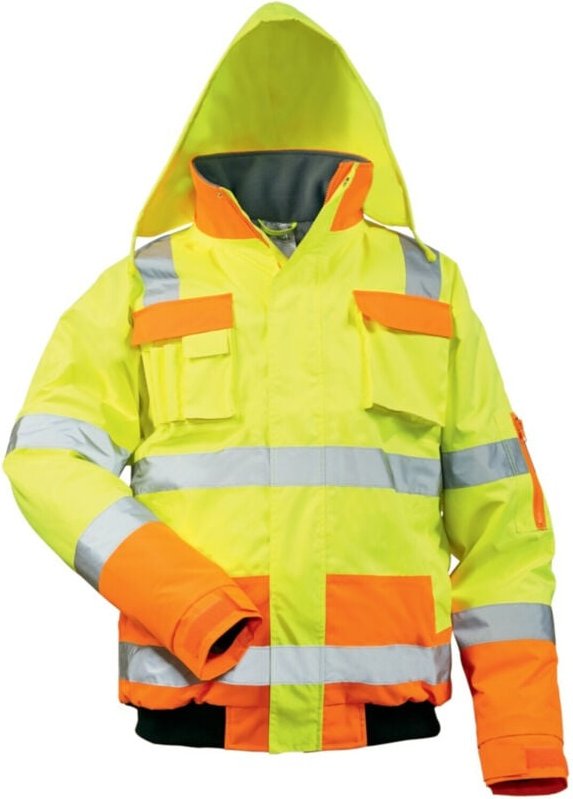 Warnschutz-Pilotenjacke Mats Gr.XL gelb/orange Safestyle