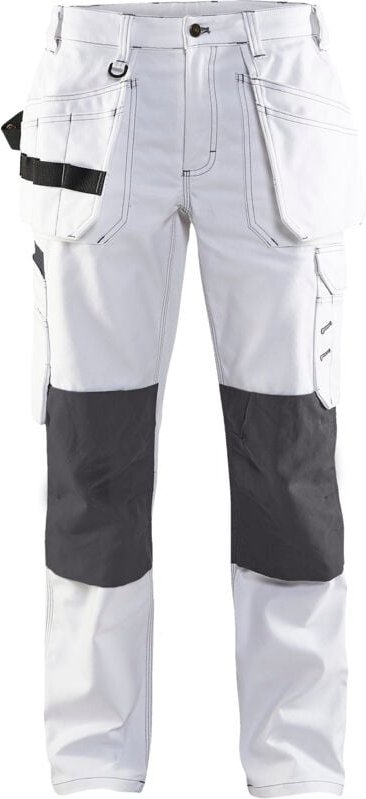 Arbeitsanzug für Malerinnen 7131 - Weiß/dunkelgrau 2XL - FR(52) - SE(C50) - Normen