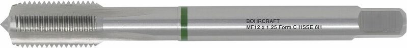 Bohrcraft - Maschinengewindebohrer DIN374 Überlaufschaft Form c Maschinen Gewindebohrer MF10x1 hss