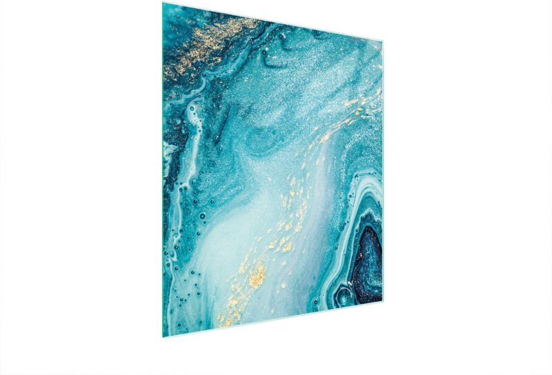 Glasschneidebrett 45x52 Marmor