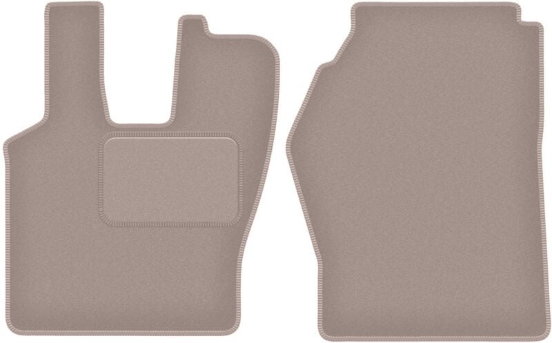 Beige Veloursmatten für: Scania R und G LKW (2004-2017)