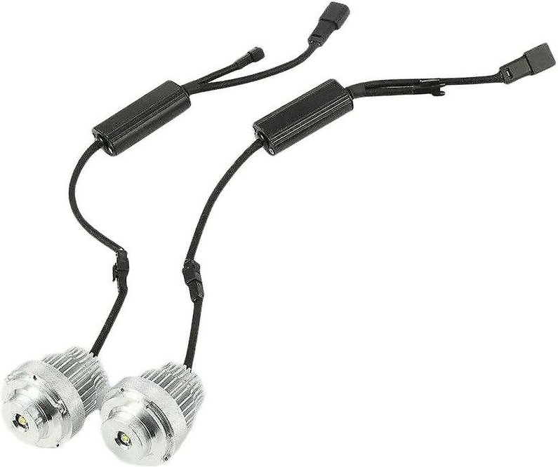 Woosien - Paar 20 w No Error led Angel Eyes Halo-Ring-Glühbirne für 5er-Serie E60 E61