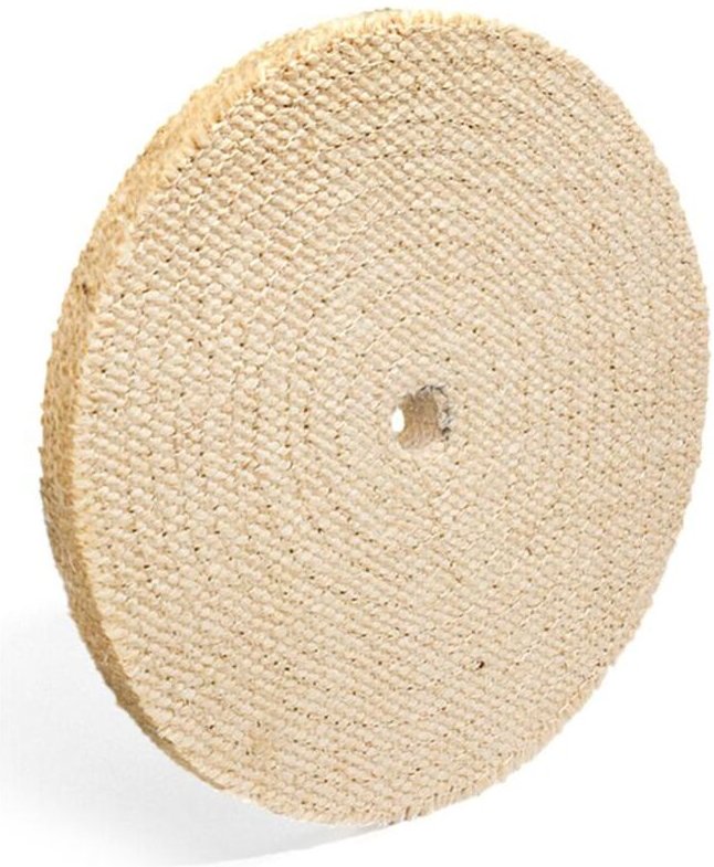 Fervi - Gesteppte Sisalscheibe 200 x 20 mm fur Tischschleifer dst200